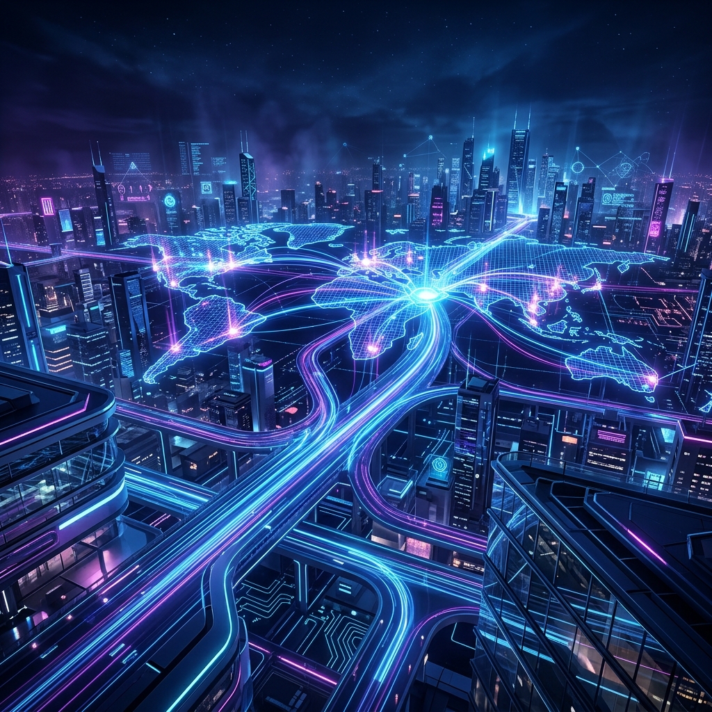 TagVPN High Tech Background